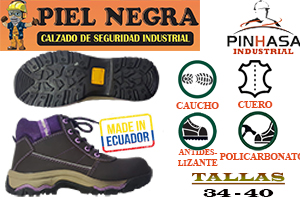 BOTIN PIEL NEGRA SPORT