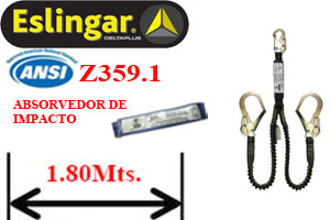 LINEA DE VIDA ESLINGAR EN Y ELASTIZADA